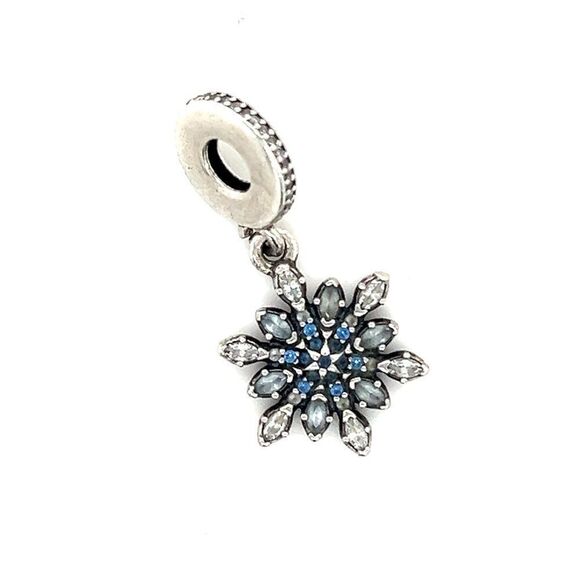 Pandora Pave Snowflake Charm - Picture 1 of 5